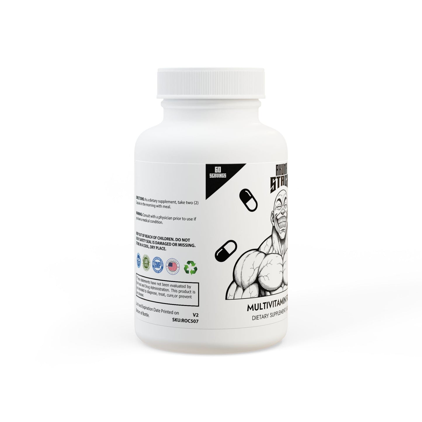 Multivitamin Supplement, Left Side