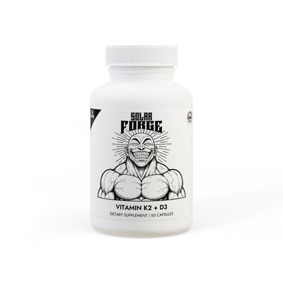 Vitamin K2 + D3 Supplement, Front Side