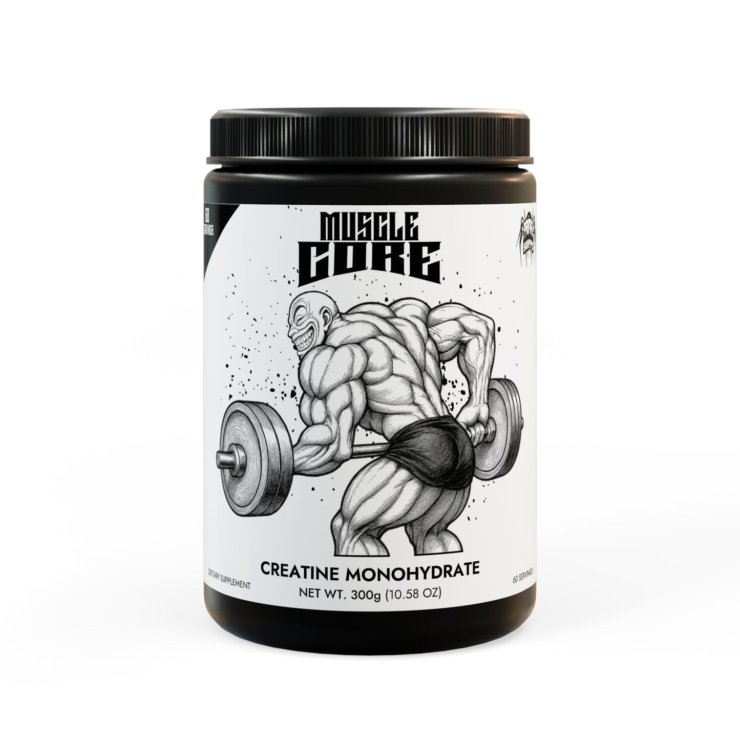 Creatine Monohydrate Supplement, Front Side