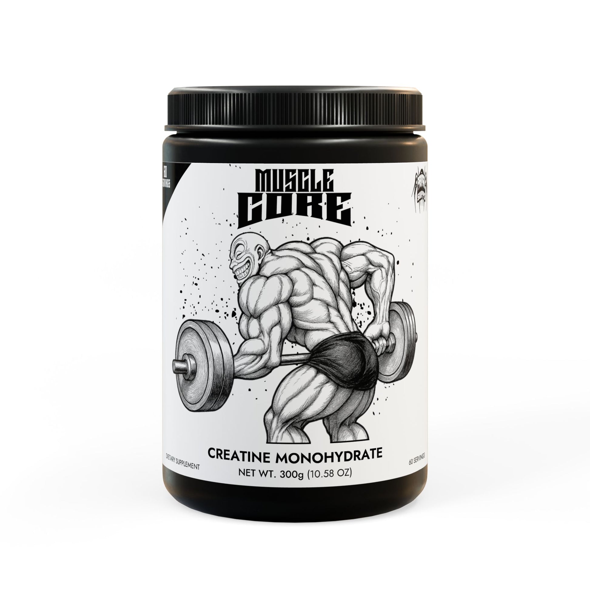 Creatine Monohydrate Supplement, Front Side
