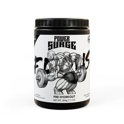 High-Performance Pre-Workout Supplement, Front Side 